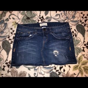 Maurice’s Jean skirt